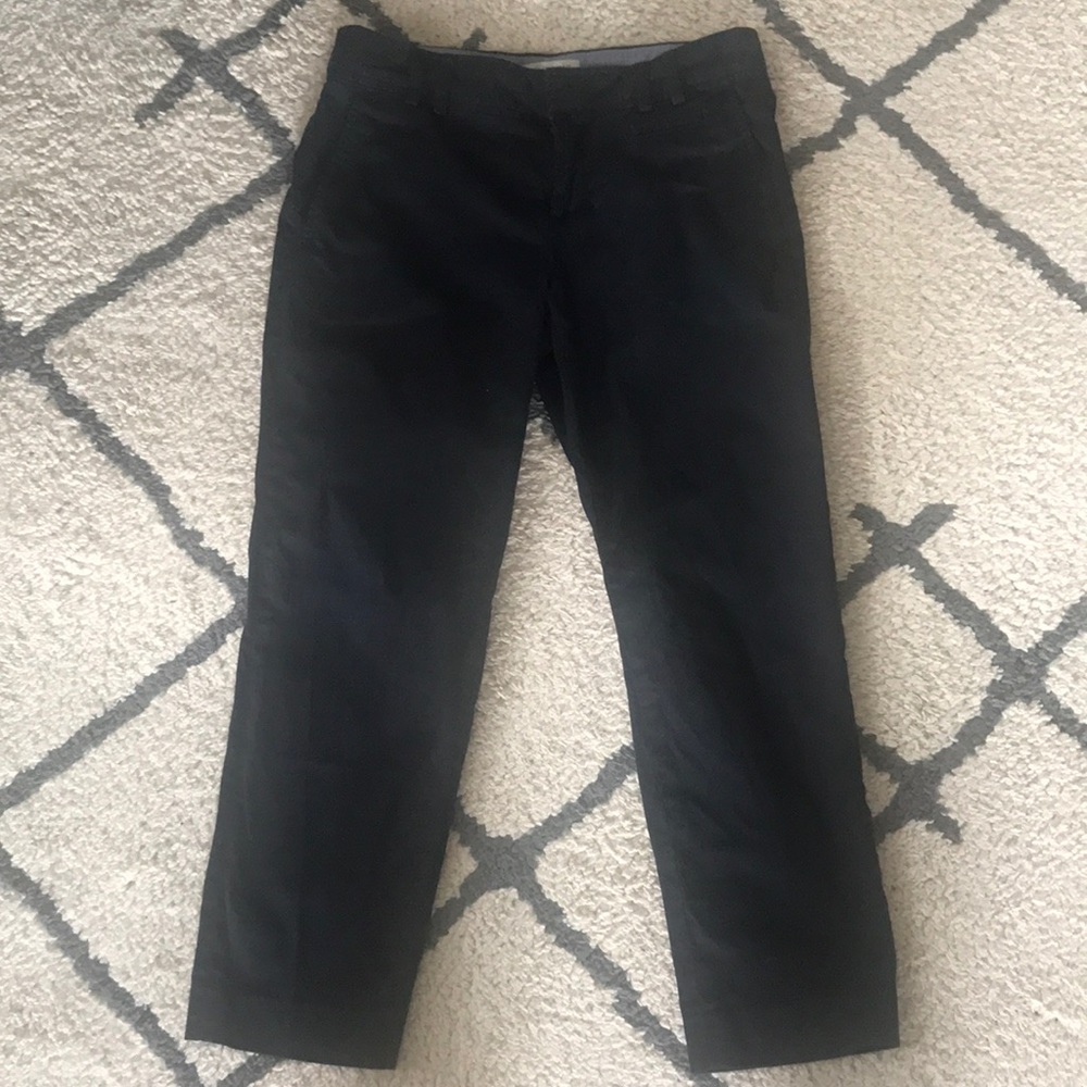 Navy blue Banana Republic ankle slacks (size 4)